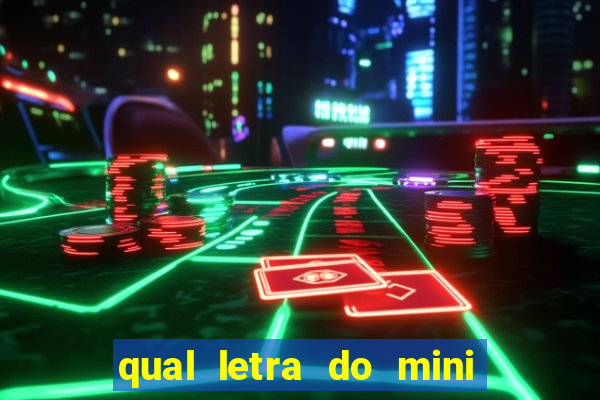 qual letra do mini dolar hoje